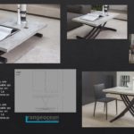 table multi positions design à Nantes