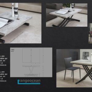 Table up and down multipositions à Nantes | RANGEOCEAN
