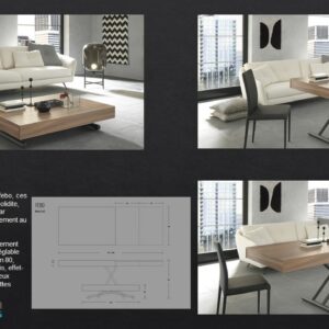Table up and down multipositions à Nantes | RANGEOCEAN
