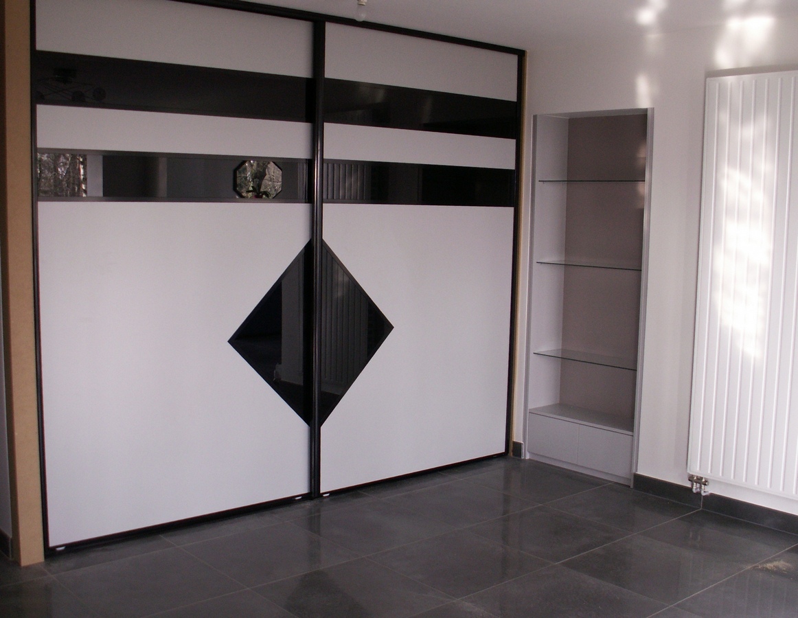 Portes de placard sur mesure design